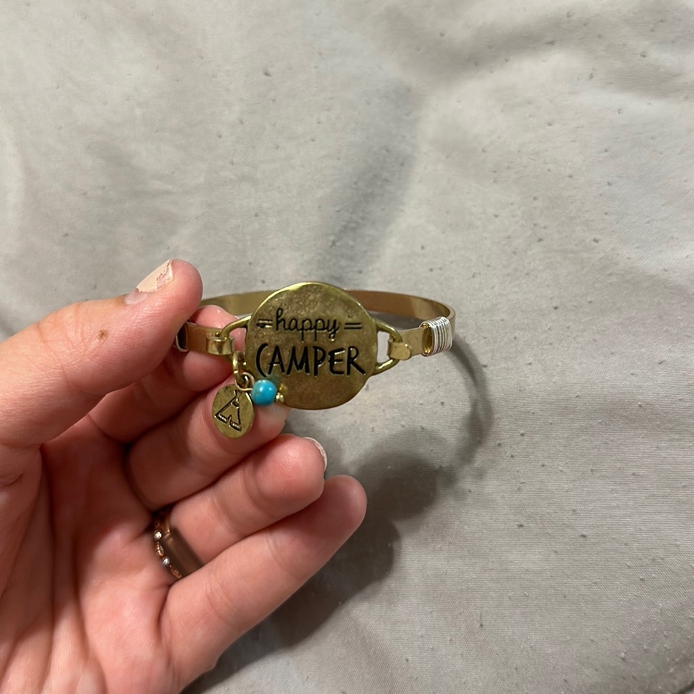 Happy camper and hello bracelet bundle
